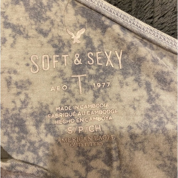 American Eagle One Shoulder Top-Small - Picture 4 of 5